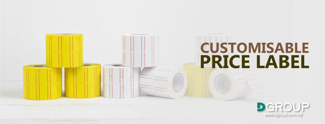 Price gun sticker, custom price gun sticker, price tag