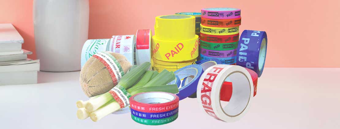 OPP tapes, logo tapes, printed tape, company tapes, vegetable tapes, packaging tapes malaysia